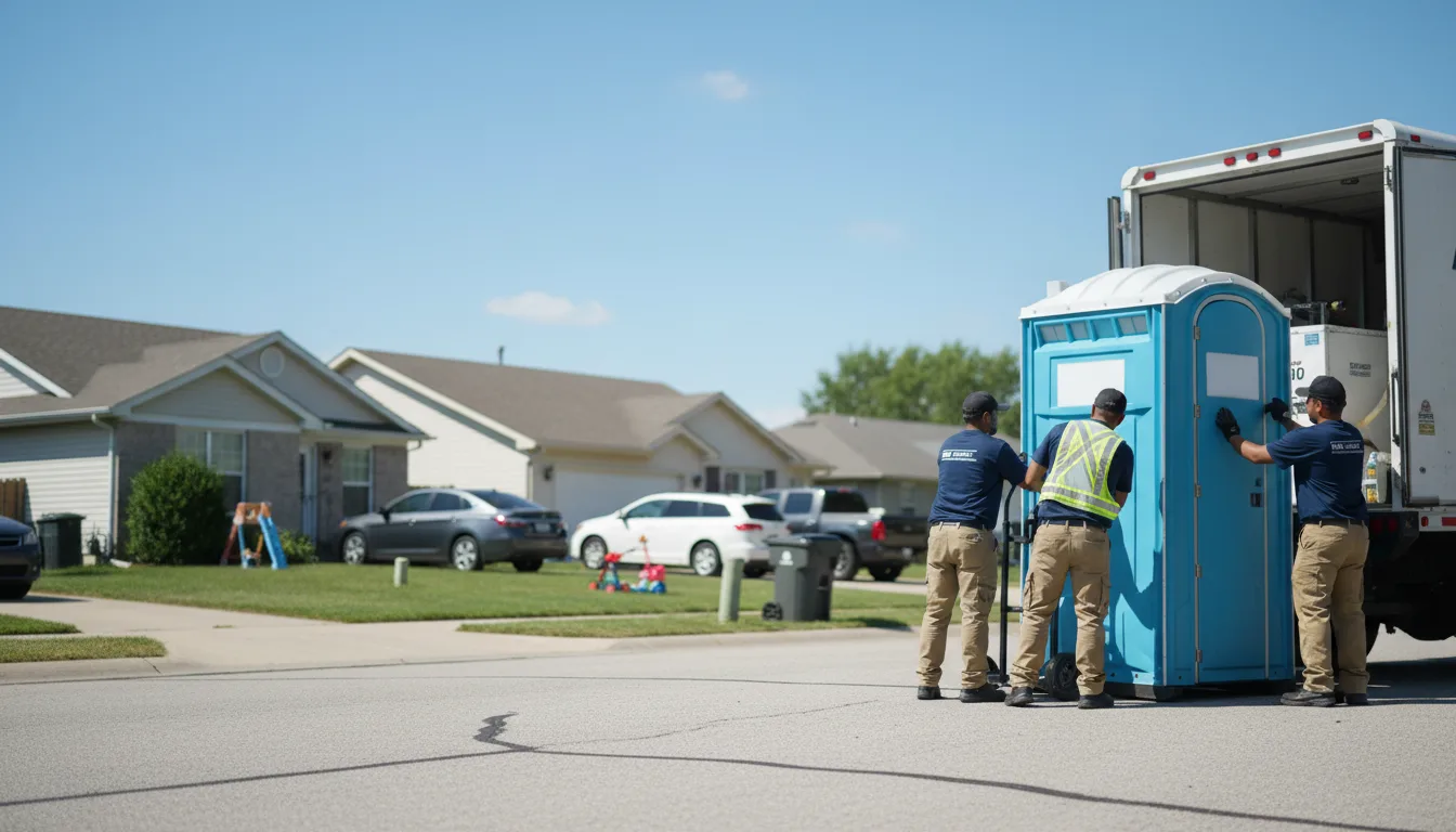 Standard Porta Potty Rentals in Hudson, IL near me